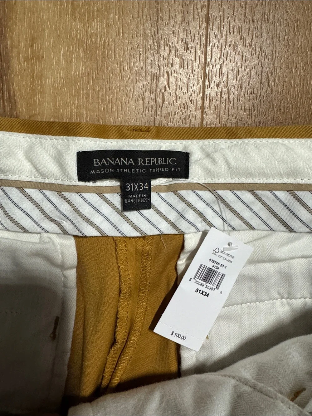 Banana Republic nwt mustard
